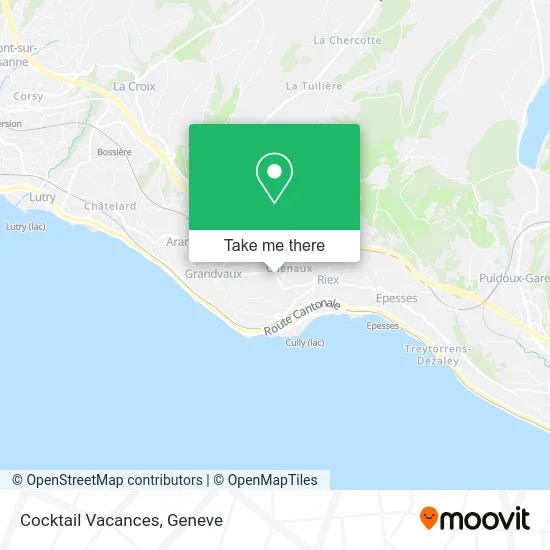 Cocktail Vacances map