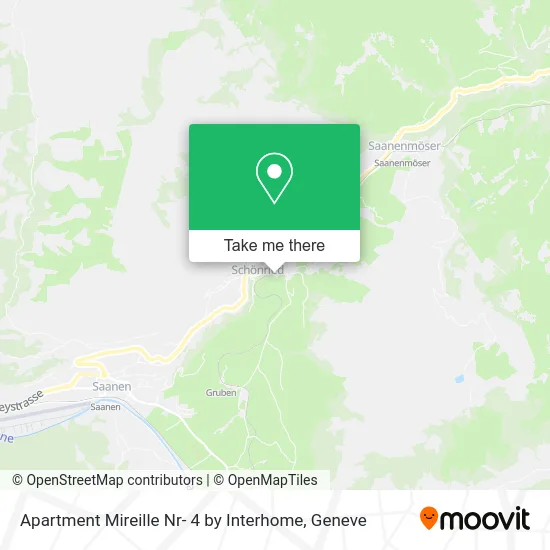 Apartment Mireille Nr- 4 by Interhome map