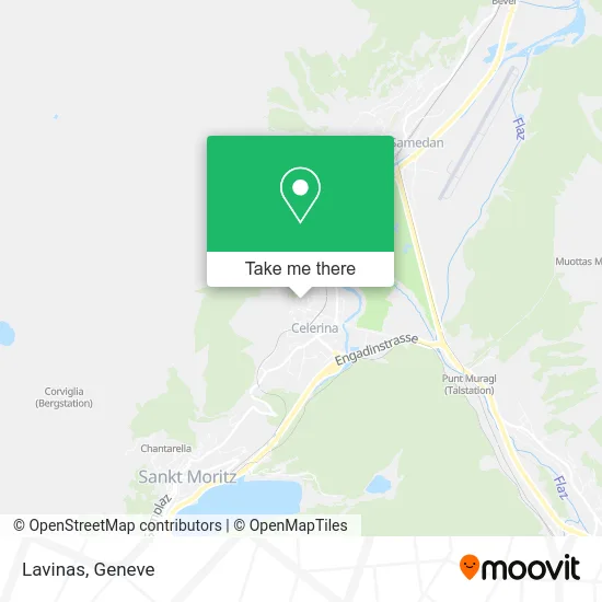 Lavinas map