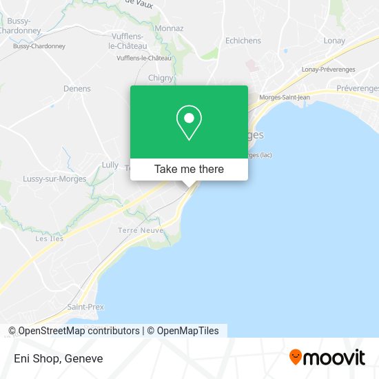 Eni Shop map