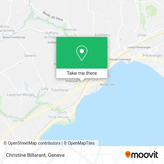 Christine Billarant map