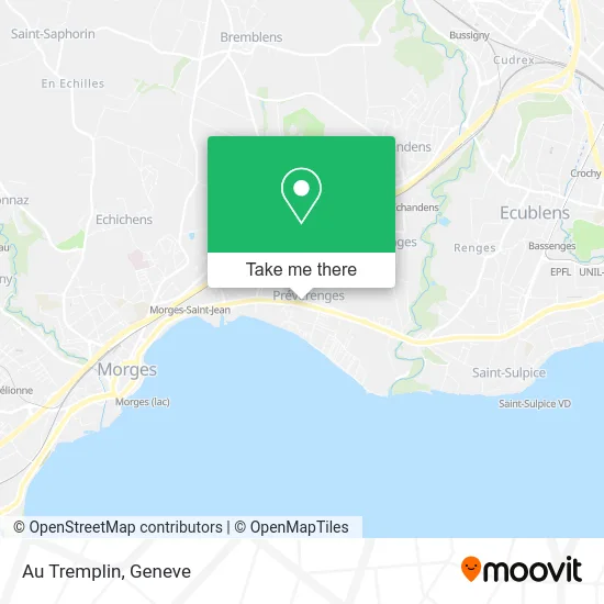 Au Tremplin map