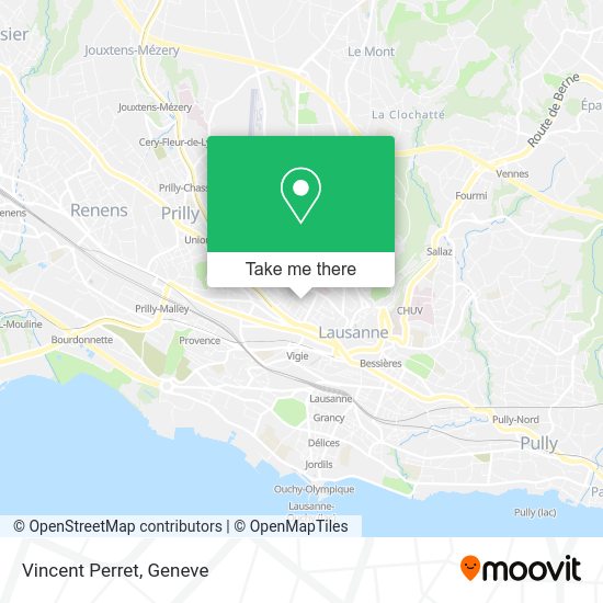 Vincent Perret map