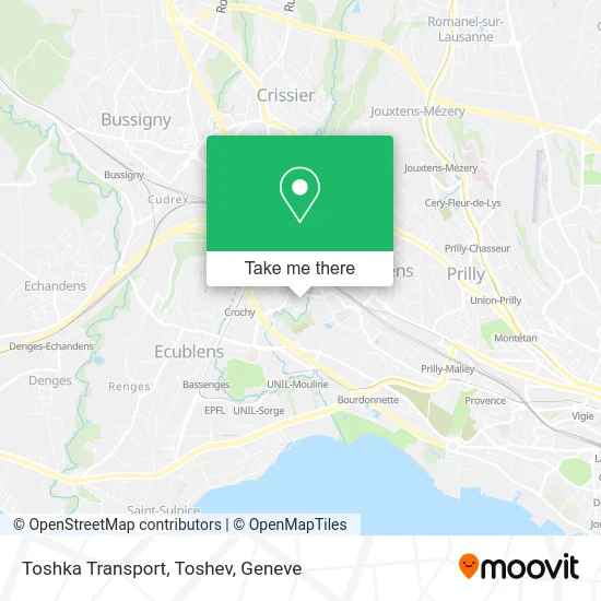 Toshka Transport, Toshev map