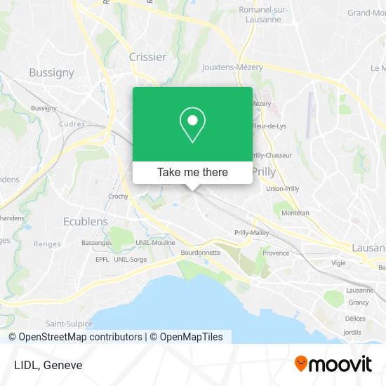 LIDL map