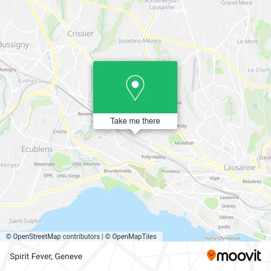 Spirit Fever map