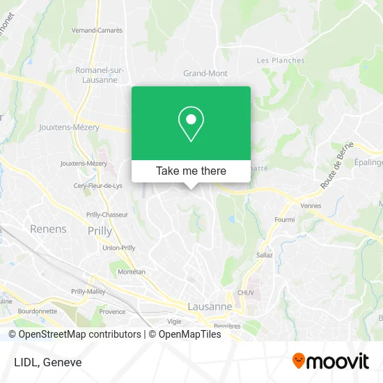 LIDL map