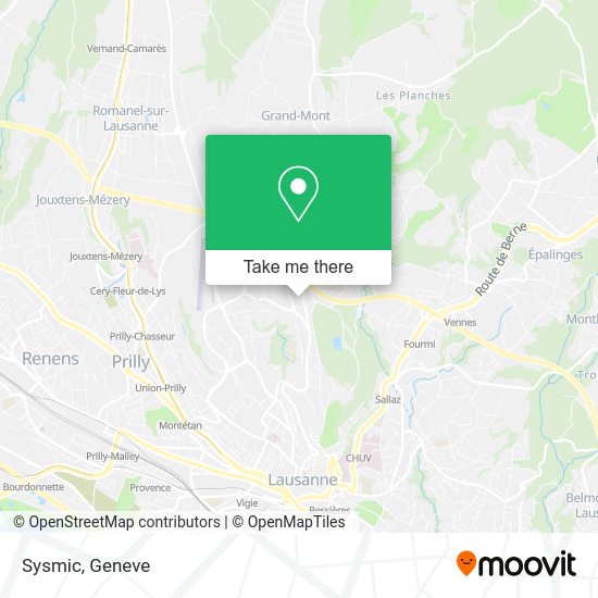 Sysmic map