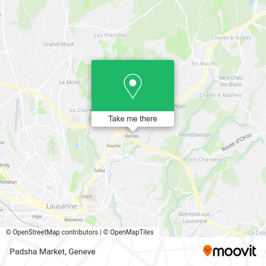 Padsha Market map