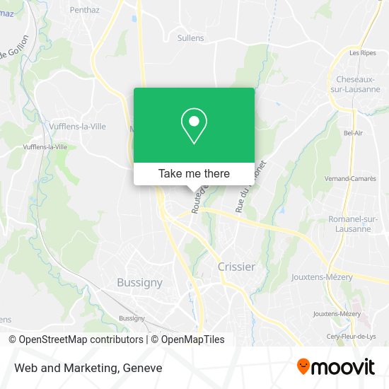Web and Marketing map