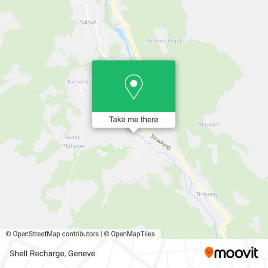 Shell Recharge map