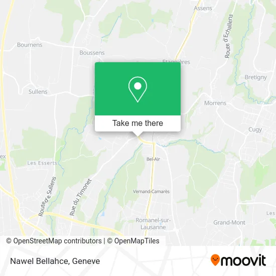 Nawel Bellahce map