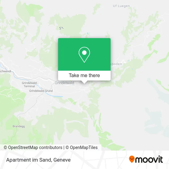 Apartment im Sand map