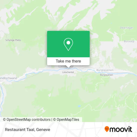 Restaurant Taal map