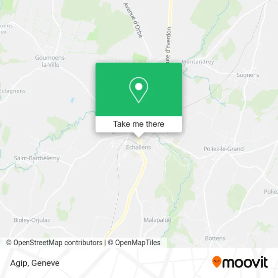 Agip map