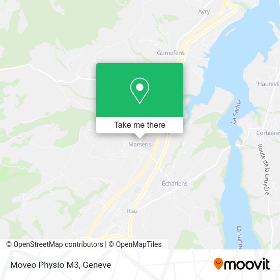 Moveo Physio M3 map