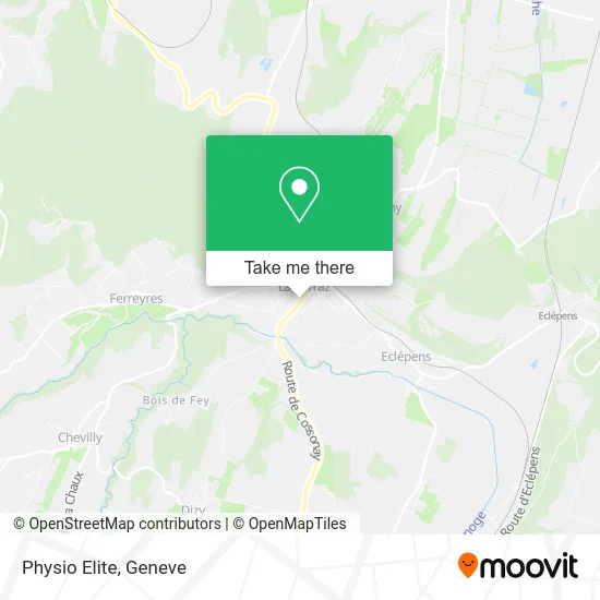 Physio Elite map