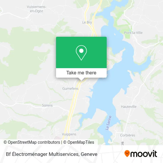 Bf Électroménager Multiservices map