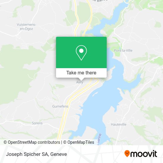 Joseph Spicher SA map
