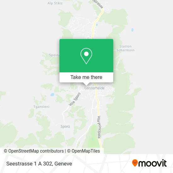 Seestrasse 1 A 302 map