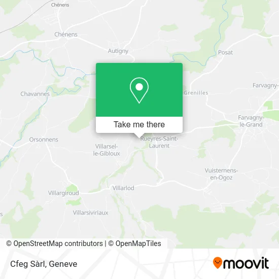 Cfeg Sàrl map