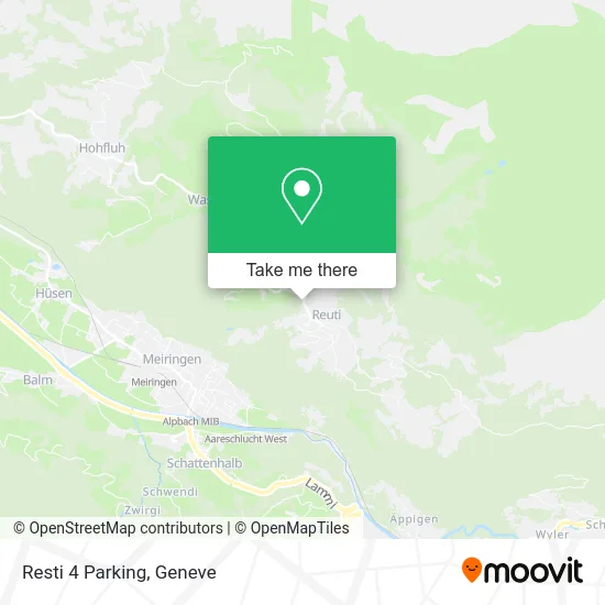 Resti 4 Parking map