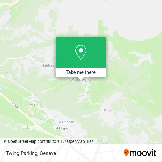 Twing Parking map