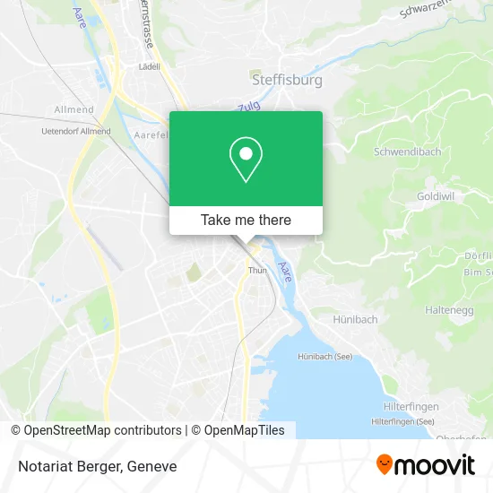 Notariat Berger map