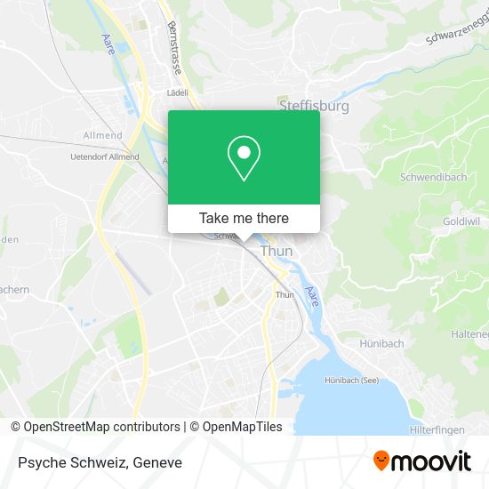 Psyche Schweiz map