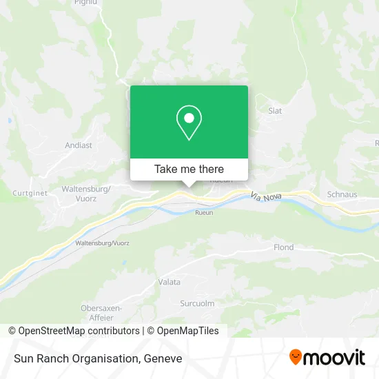 Sun Ranch Organisation map