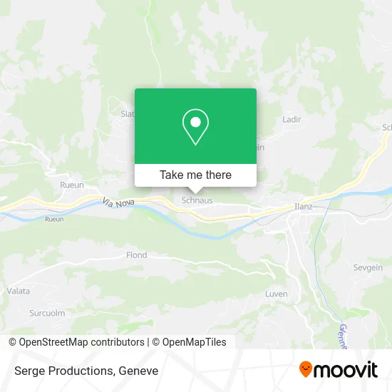 Serge Productions map