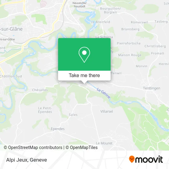 Alpi Jeux map
