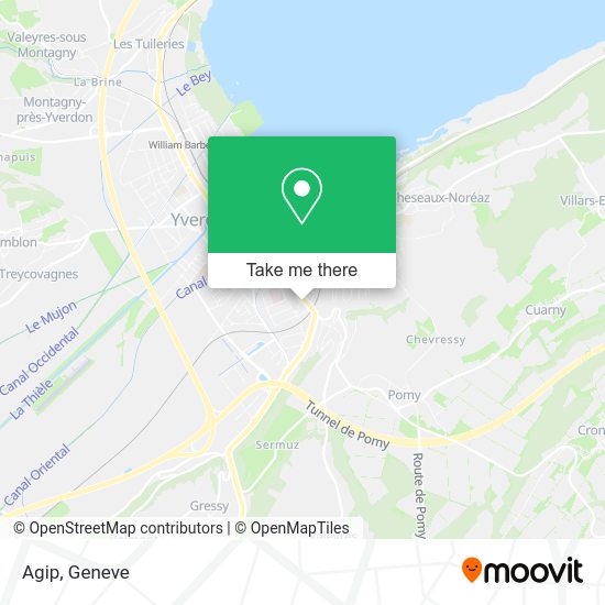 Agip map
