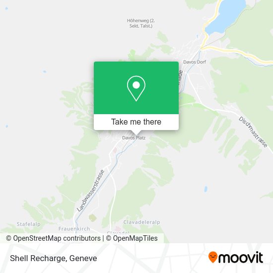 Shell Recharge map