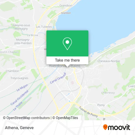 Athena map