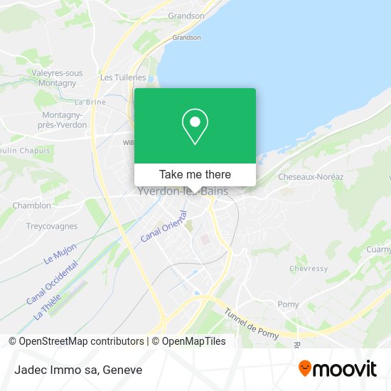Jadec Immo sa map
