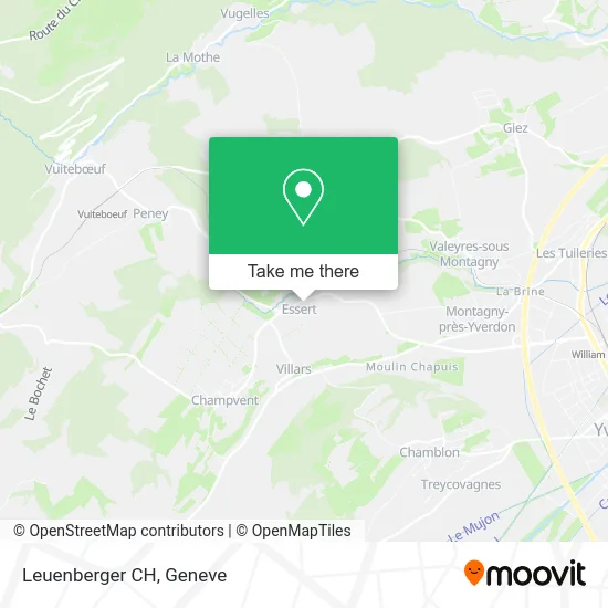 Leuenberger CH map