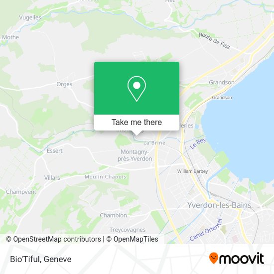 Bio'Tiful map