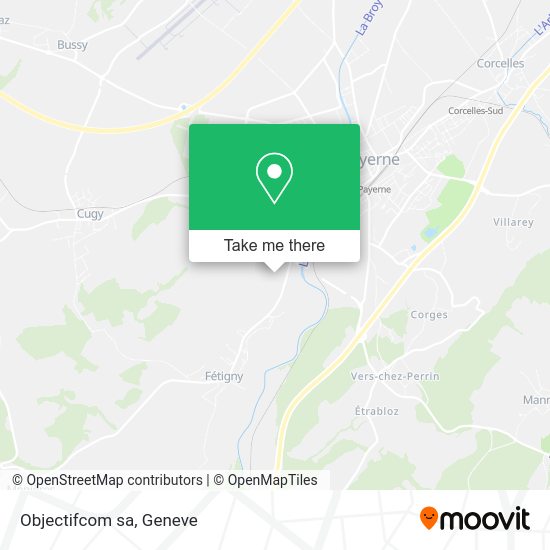 Objectifcom sa map