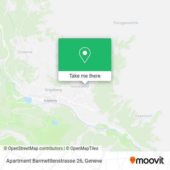 Apartment Barmettlenstrasse 26 map