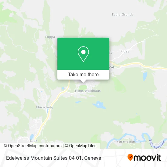 Edelweiss Mountain Suites 04-01 map