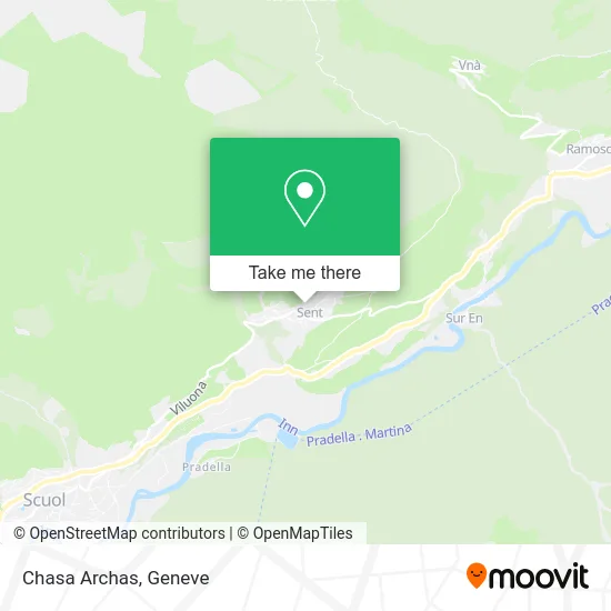 Chasa Archas map