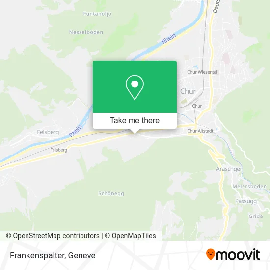 Frankenspalter map