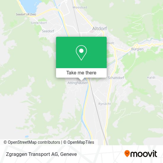 Zgraggen Transport AG map