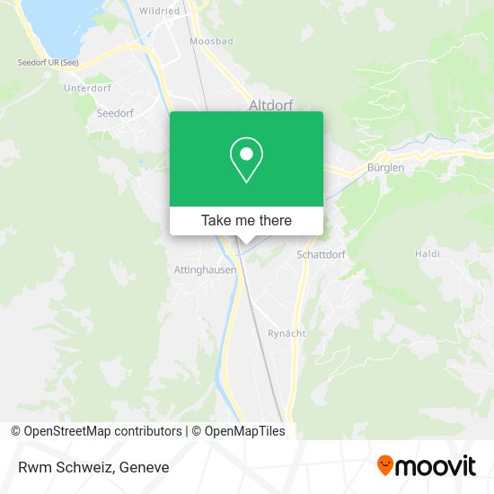 Rwm Schweiz map