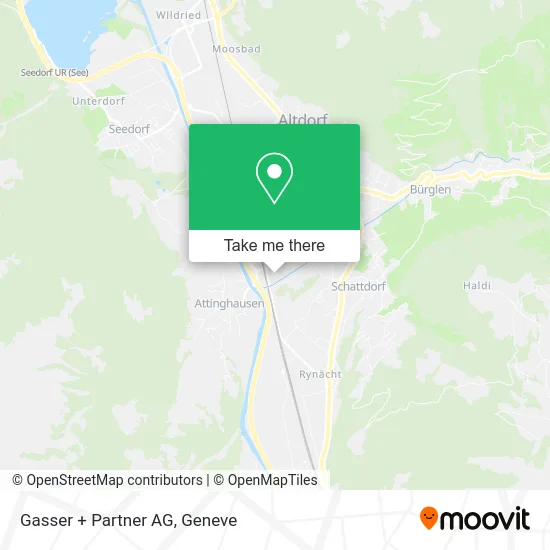 Gasser + Partner AG map