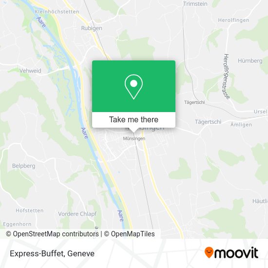 Express-Buffet map