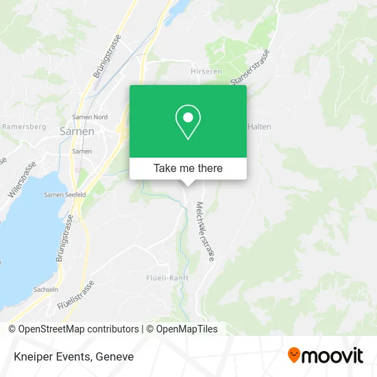 Kneiper Events map