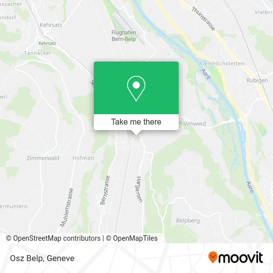 Osz Belp map