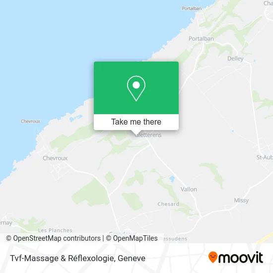 Tvf-Massage & Réflexologie map